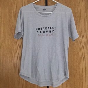 Madewell Graphic Tee. Size L.